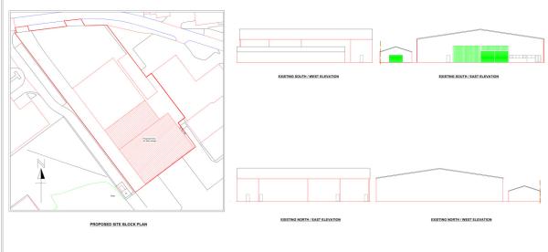 Small Warehouse Steel Structure / Light Steel Frame Construction