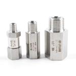 304 Stainless Steel Female/Male Thread Hexagon Check Valve for Water Industrial