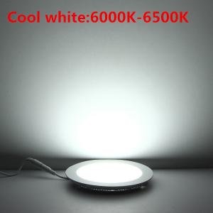 Quality High Quality 3W / 6W / 9W / 12W / 15W/ 18W LED round Panel Light 2700-6500k Color wholesale