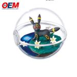 OEM 3D New Design Re-ment Terrarium Pokeball Collection custom pvc cartoon toys