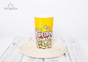 Quality High Durable Paper Food Buckets Heat / Water Resistant Custom Printable wholesale