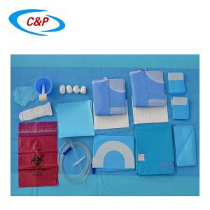 Quality SMS Nonwoven Sterile Dental Surgical Drapes Pack Disposable For Patient wholesale