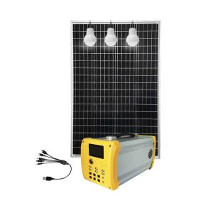 Quality 500W 220VAC Solar Home Inverter System 530Wh LiFePO4 Battery wholesale
