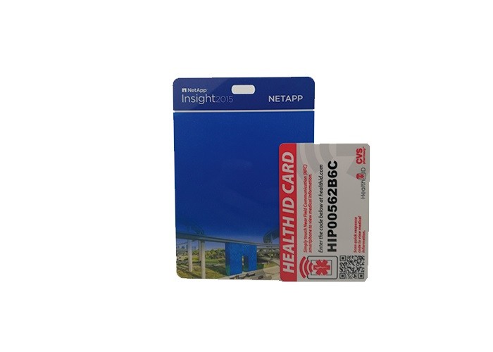 PVC / PET RFID Room Universal Hotel Key Card 13.56MHZ With RFID Mini S20 Chip