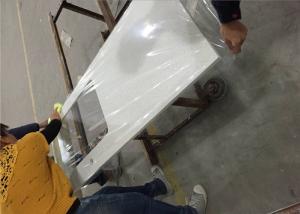 Quality Artificial White Grain Quartz Prefab Bathroom Vanity Tops Environmental Material wholesale