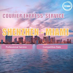 Quality DDP International Courier Express From Shenzhen To Miami Competitive Rate wholesale
