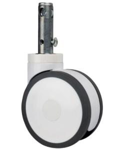 Quality 6 inch central brake hospital bed wheels wholesale