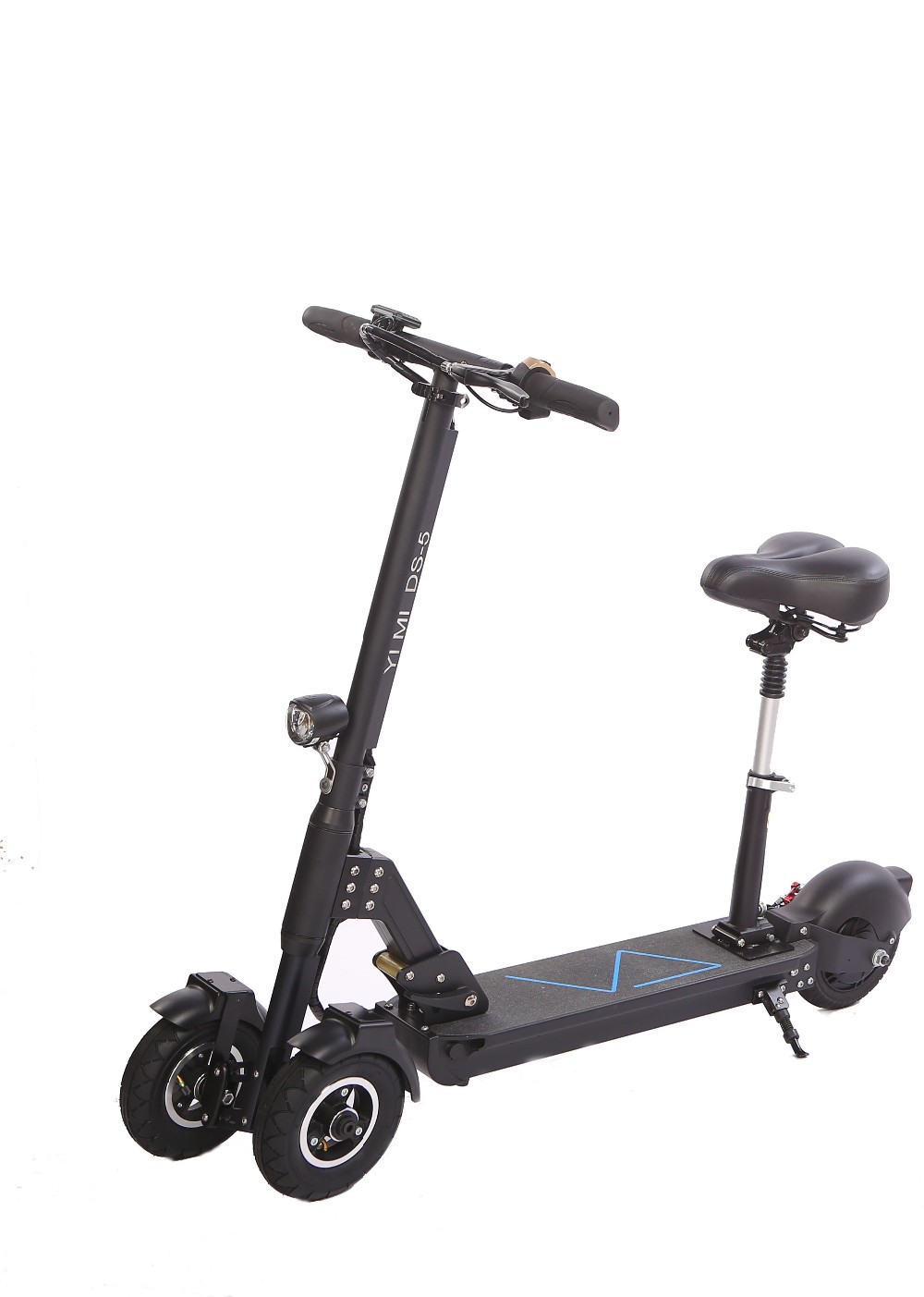 8 Inch Three Wheel Foldable Adults Electric Scooter 36V 350W Max Load 120kgs