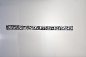 Quality Professional Coffin Fittings Plastic Coffin Line Decoration 500 x 20 mm Size wholesale