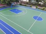 Badminton Court Waterproof PU Sport Flooring Material Harmless