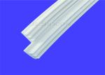 White Silicone Rubber Edge Trim , High Temperature Rubber Strips Press Resistant