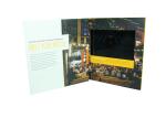 Folded Video Greeting Card , LCD Video Invitation Card For Play Videos / Photos
