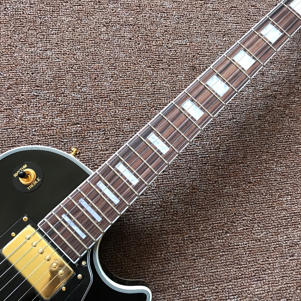 Guitar recording video appreciation custom mahogany black or cream lp custom electric guitar gold hardware