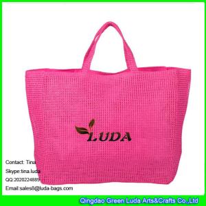 Quality LUDA 2014 fashion summer natural paper straw bag wholesale