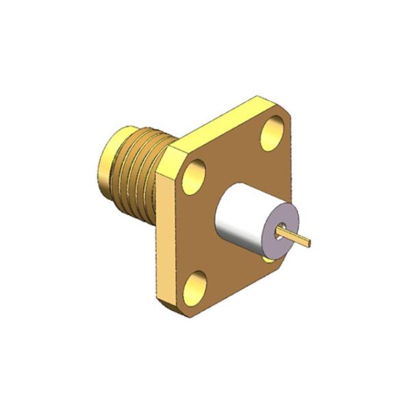 SMA-KFD13 SMA RF Connector Coaxial Cable Connectors For Aerospace With Miniature