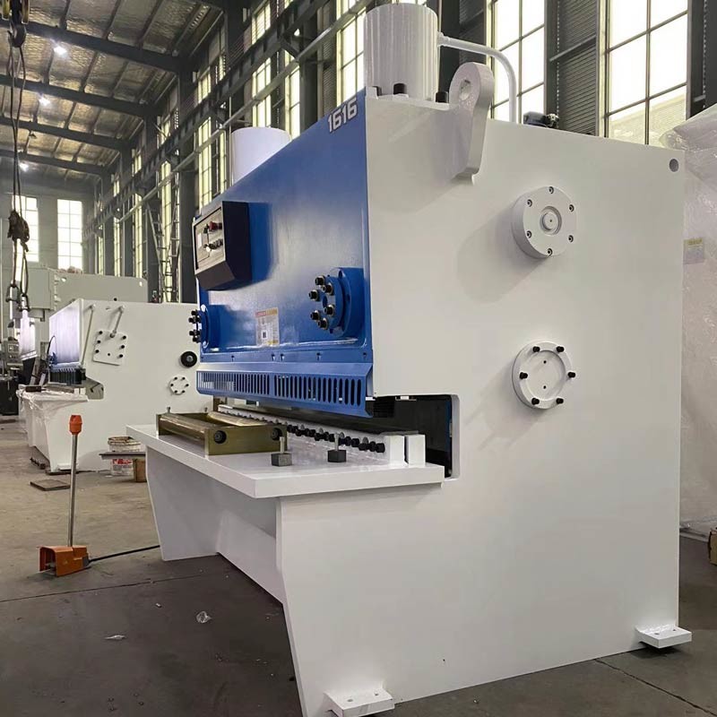 Metal Hydraulic Guillotine Shearing Machine CE ISO QC12K-16*1600