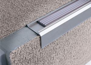 Quality Cover Metal Mouldings Aluminum Carpet Trim 0.8mm wholesale