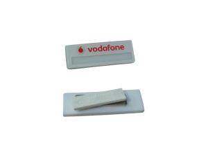 Quality Business Reusable Name Badges Plastic Acrylic Material Staff Badge Holders wholesale