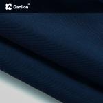 Navy Polyester Cotton Water Repellent Fabric 280 GSM Anti Winkle