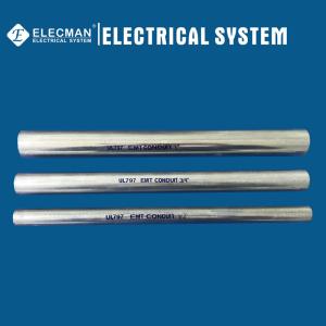 Quality UL797 ANSI 80.3 Electrical Metallic Tubing (EMT Conduit) EMT Pipe wholesale