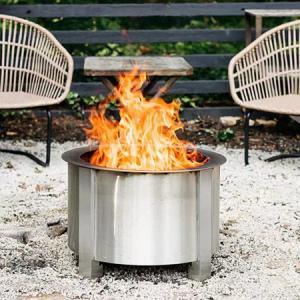 Quality Outdoor 304 Stainless Steel Smokeless Stove 22 Inch Bonfire Outdoor Pit wholesale