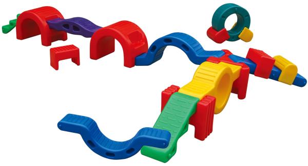 colorful plastic material walking play equipment kids toys for daycare