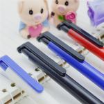 Factory hot selling and high quality plastic rubber square shape hotel pen,Hotel