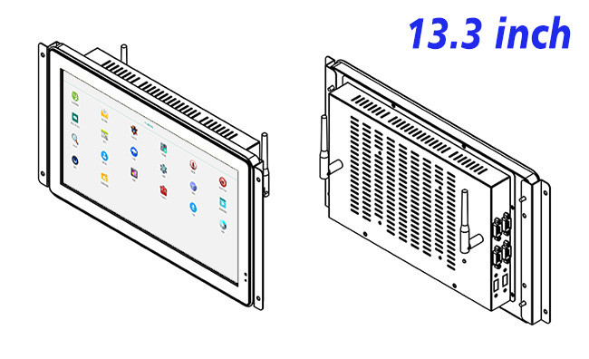 13.3-Inch Android Industrial Panel for Transportation Dashboards, Public Displays, Energy Monitoring, and Corporate Systems