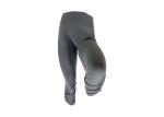 Fitness Spandex 230gsm High Waisted Ladies Gym Leggings Black