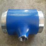 Wp9 Dn500*Dn400 Equal ASME B16.9 Pipe Tee Fittings High Pressure