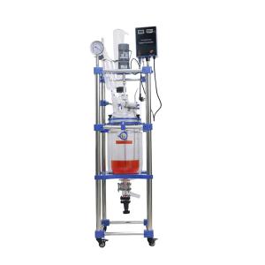 Quality Laboratory Explosionproof Batch 20L Jacketed Glass Reactor wholesale