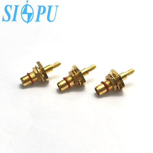 BMA Male Threaded Installation RF Coaxial Connector With RG316/U Cable