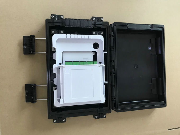 9 SC LGX PLC Optical Fiber Splitter 1X8 Cassette