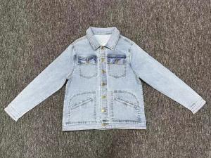 Quality Trend Denim Jeans Jacket Blue Casual Denim Blouse Slim Fit Jeans Jacket 57 wholesale