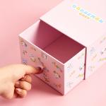 AI PDF PSD Custom Printing Rigid Cardboard Box Lovely Gift Storage Cardboard Box