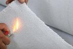 Acoustic Resistance Ceramic Fiber Blanket 1350 Degree Insulation