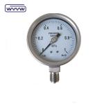 1/4"Bsp 304 Stainless Steel Pressure Gauge Bottom Connection 60mm