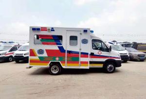 Quality Emergency Ambulance Car With Euro 5 Emission Standard Curb Weight 2970 Kg Medical Rescue Vehicle wholesale