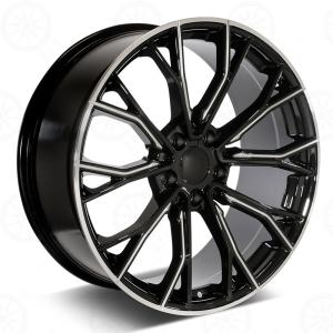 Quality BMW 72.6 20 Inch Black Alloy Wheels 5x120 5x112 Forged Aluminum Alloy Wheels wholesale