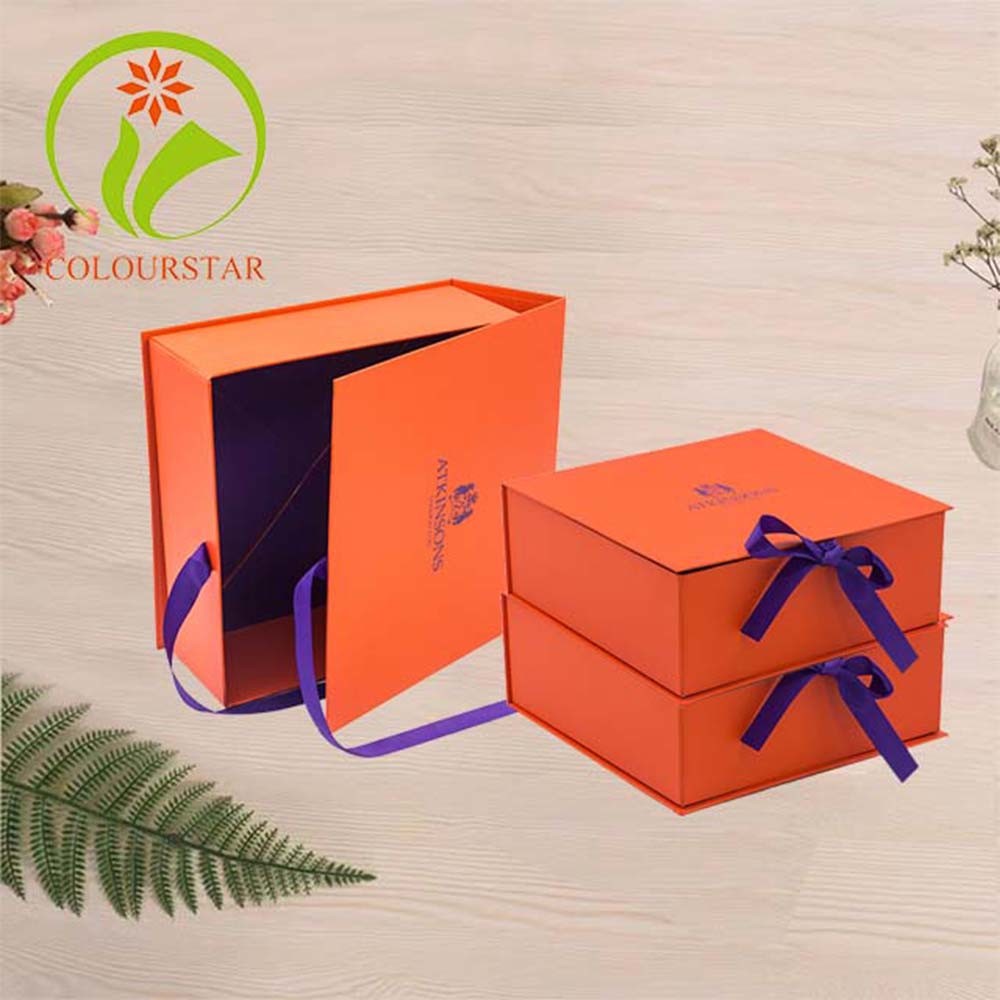 ODM 2.5mm Cardboard Magnetic Folding Paper Box Recyclable Craft