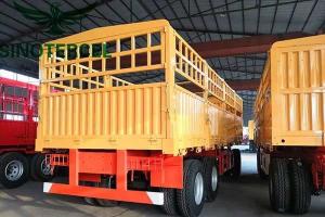 Quality Livestock Fence Cargo Trailer Full Size Semi Trailer For Poultry Puffy wholesale