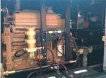 Double Stage Diesel Rotary Screw Air Compressor Efficient For Lubricated Oil