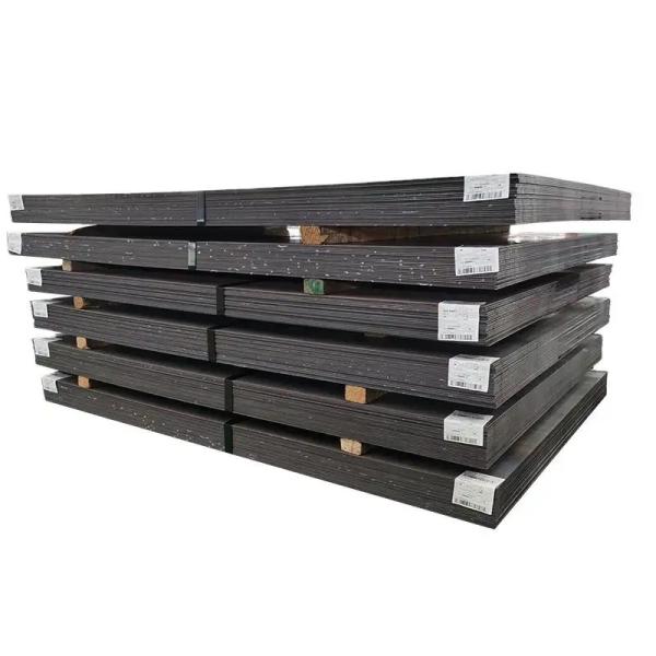 Manufacturer HRC Mild Ms Iron Black Steel Plates Hot Rolled Low Carbon Steel