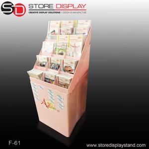 Quality Books corrugated paper display stand wholesale