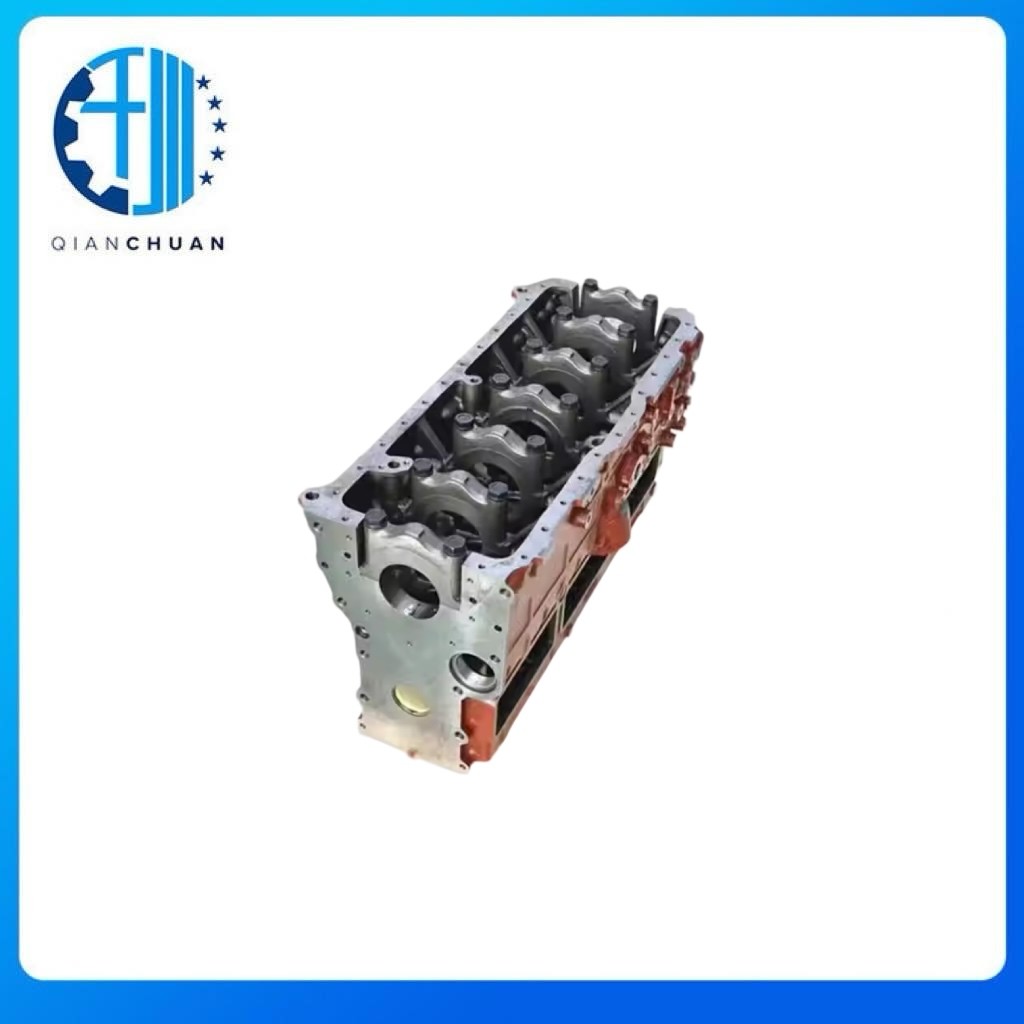 6HK1 Cylinder Block 1-11210444-7 For Isuzu Excavator Engine Spare Parts