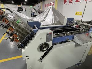 Quality Electronic Leaflet Automatic Paper Folding Machine 480mm Heavy Duty wholesale