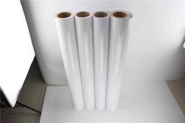 Self Adhesive Color Cutting Vinyl Film Glossy / Matte Surface 1.22*50m PVC