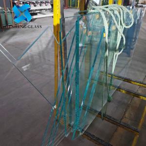 Quality 8mm Crystal Toughened Glass 5/16 Inch Tempered Staircase Glass wholesale