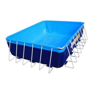 Quality Portable Canvas Swimming Pool Easily Disassembled And Moved For Outdoor wholesale