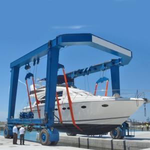 Quality Side Lifting Boat Hoist Crane Customized With Span 5~20m wholesale